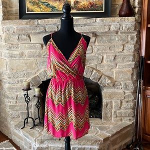 Pink Printed Sundress